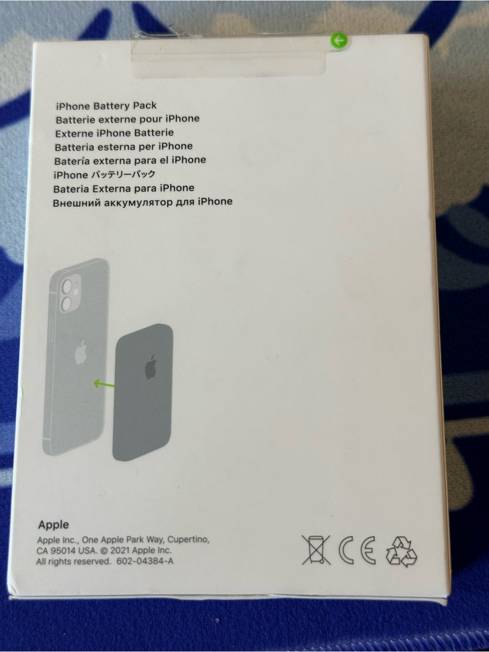 Apple IPhone Battery Pack. MagSafe MJWY3AM/A EUC model A2384 - Picture 5 of 13